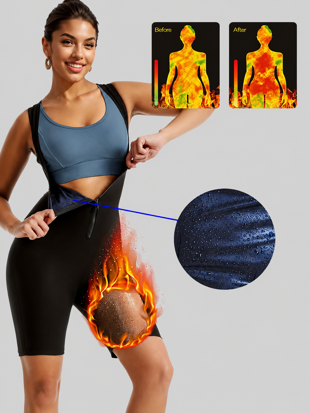 Thermo Sculpt Sauna-Anzug