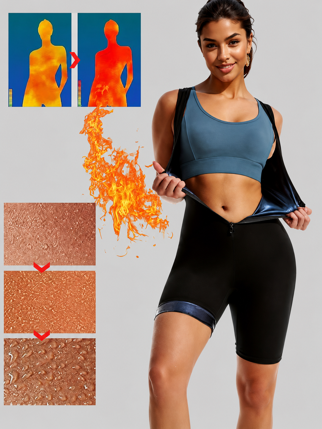 Thermo Sculpt Sauna-Anzug